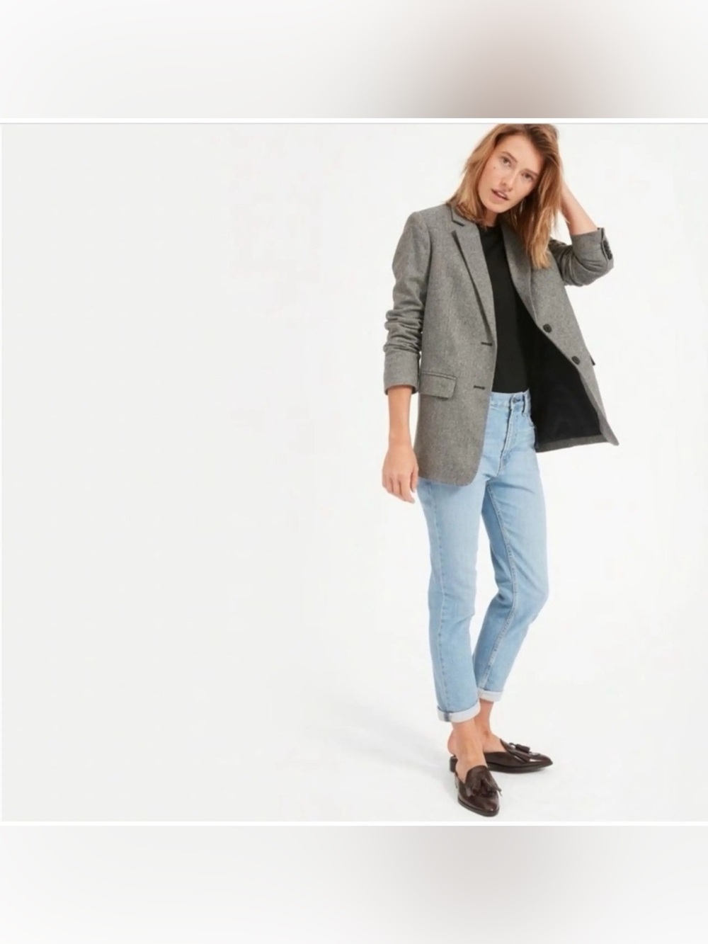 Everlane The Modern Boyfriend Straight Leg Jean